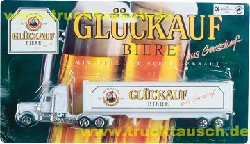 Glückauf Biere (Gersdorf) mit Logo