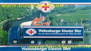 Weltenburger Kloster Bier mit Logo