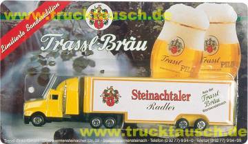 Trassl Bräu (Warmensteinach) Steinachtaler Radler, mit Logo- Aufl. 20.160