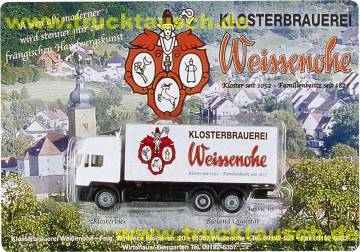 Klosterbrauerei Weissenohe mit Logo