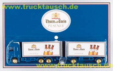 Thurn und Taxis Pilsner, mit 3 Flaschen und Logo