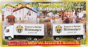 Rittmayer (Aisch) Brauerei und Gasthof, mit Logo- Aufl. 2.500