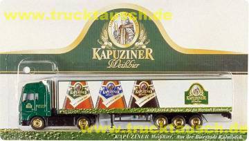 Kapuziner Weizen (Kulmbach) mit 3 verschiedenen Flaschen und Logo