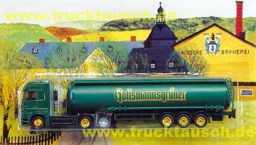 Gottmannsgrüner (Kochsche Brauerei) mit goldener Schrift