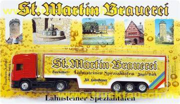 Lahnsteiner St. Martin 2/8, Zwickelbier - Lahnsteiner Spezialitäten - Jäger Bock - Alt Lahnstei
