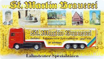 Lahnsteiner St. Martin 3/8, Zwickelbier - Lahnsteiner Spezialitäten - Jäger Bock - Alt Lahnstei