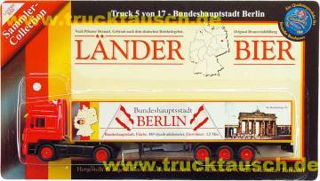 Länderbier (Lommatzsch) Nr.05, Berlin, mit Brandenburger Tor (Einsiedler Logo auf Blister)