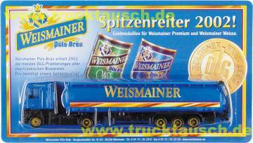 Weismainer Püls-Bräu Spitzenreiter 2002, mit farbigem Streifen