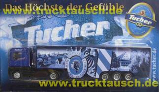 Tucher Das Höchste der Gefühle, 2/4 (2002), mit Gebäuden, Logo und Wappen, 4 Trucks auf Blister