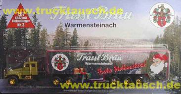 Trassl Bräu (Warmensteinach) Russland-Ed. 03, Frohe Weihnacht, mit Wald