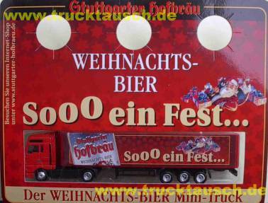 Stuttgarter Hofbräu Sooo ein Fest..., Weihnachts-Bier (2003), großer Blister
