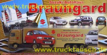 Suzuki Autohaus Braungard, Werdau mit 2 Suzuki- Aufl. 1.000