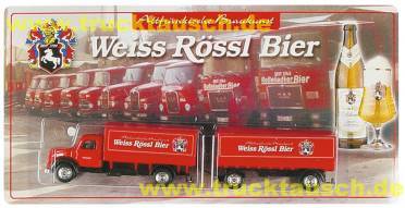 Weiss Rössl Bier mit Logo