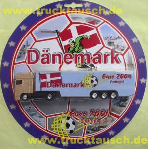 Fußball EM 2004 43207, Dänemark, mit Flagge