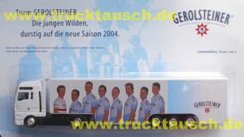 Gerolsteiner Team Gerolsteiner 2004 3/3, mit 8 Radfahrern
