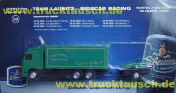 Eibauer Nr.30, Team Lausitz - Sidecar Racing, Original von Spedition Göttlich, mit Sidecar auf 