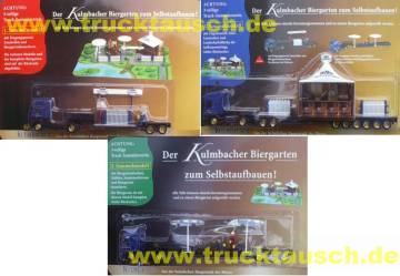 Kulmbacher Sonderangebot: komplette Biergarten Serie 1-3