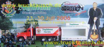 Dingslebener Schleusinger Country Festival 2006, mit Gunter Gabriel