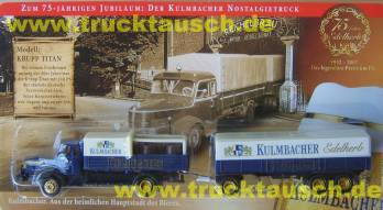 Kulmbacher No.1: Zum 75-jährigen Jubiläum: Der Kulmbacher Noatalgietruck, Krupp Titan