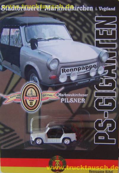 PS-Giganten Markneukirchner, IFA Trabant 601 Kübel, 1/64