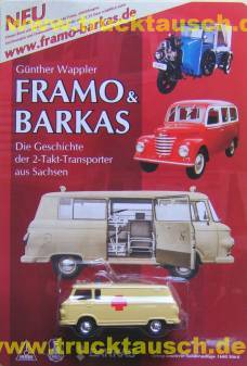 Günther Wappler: Framo und Barkas Krankenwagen Barkas B1000, 1/64- Aufl. 1.600