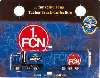 Tucher Nr.01/2001, 1. FCN, mit Vereins- und Brauereilogo